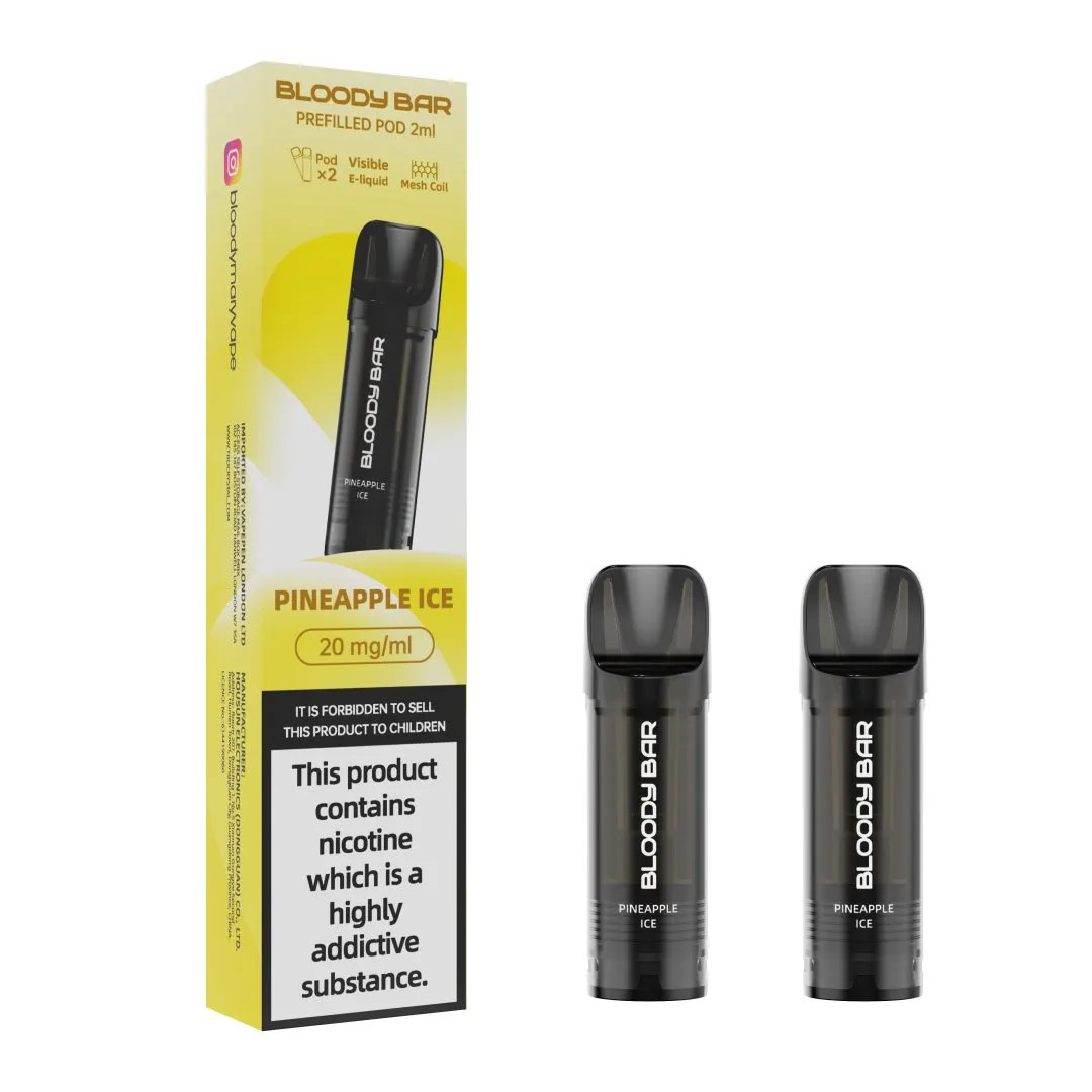 Bloody Mary Bloody Bar 5-in-1 Prefilled Refill Pods | Only £4.99 | Any 3 for £14