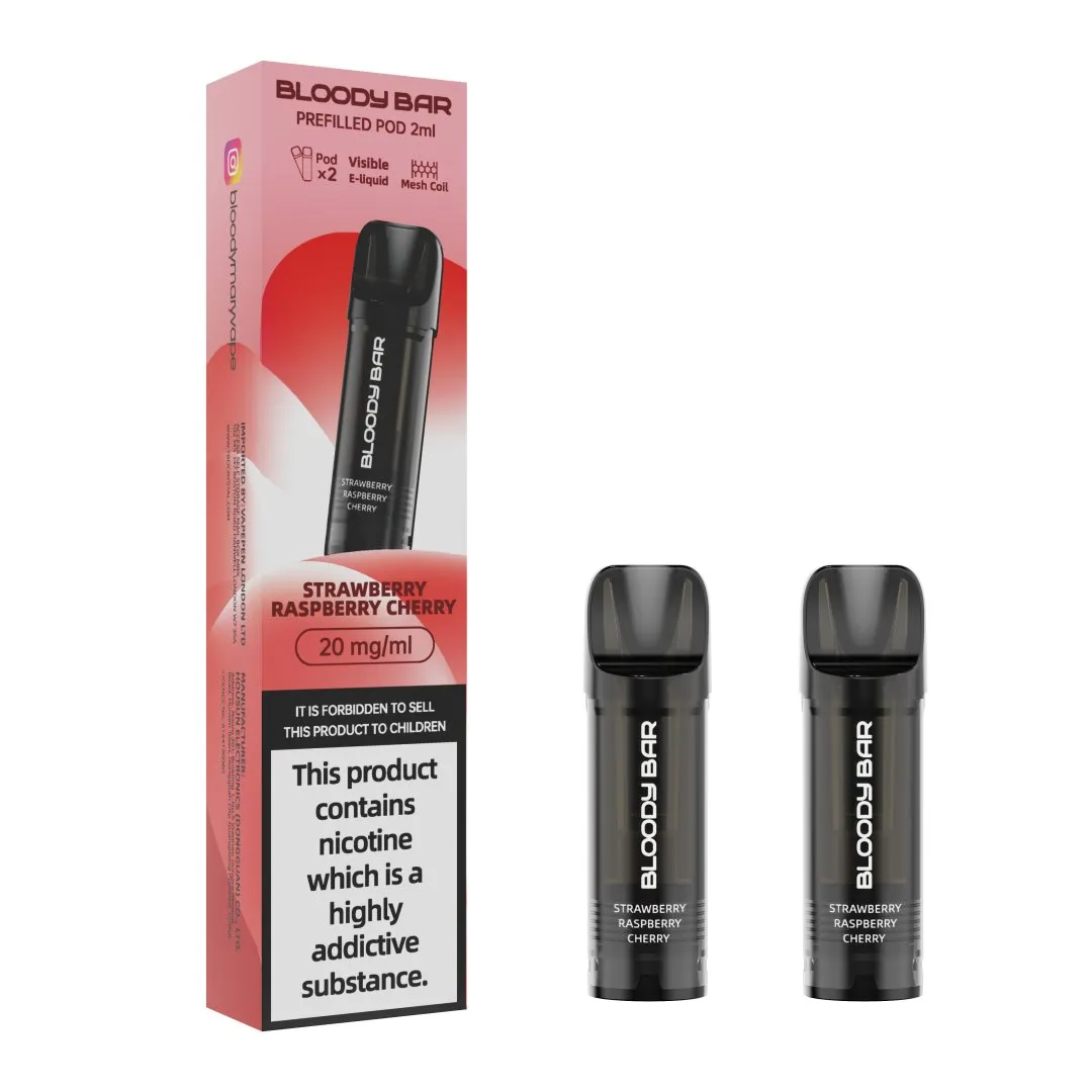 Bloody Mary Bloody Bar 5-in-1 Prefilled Refill Pods | Only £4.99 | Any 3 for £14