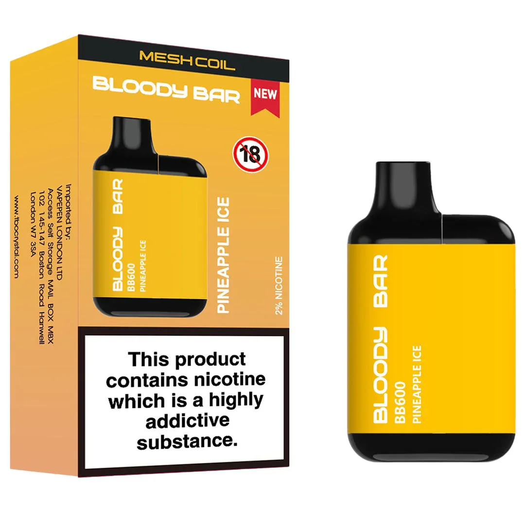 Bloody Bar BB600 Puffs Prefilled Pod Kit | Only £3.99 | Any 3 for £10