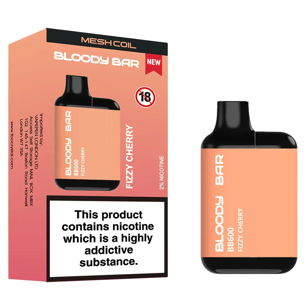 Bloody Bar BB600 Puffs Prefilled Pod Kit | Only £3.99 | Any 3 for £10