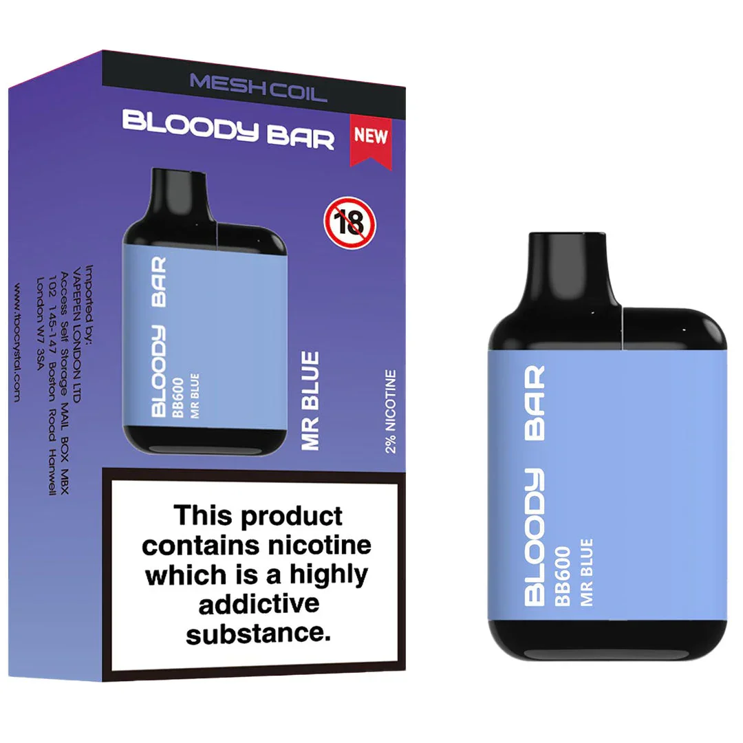 Bloody Bar BB600 Puffs Prefilled Pod Kit | Only £3.99 | Any 3 for £10