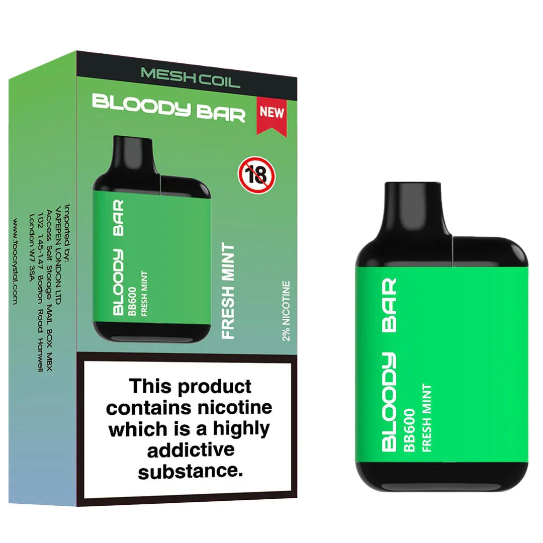 Bloody Bar BB600 Puffs Prefilled Pod Kit | Only £3.99 | Any 3 for £10
