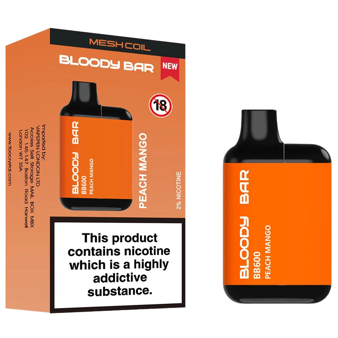 Bloody Bar BB600 Puffs Prefilled Pod Kit | Only £3.99 | Any 3 for £10
