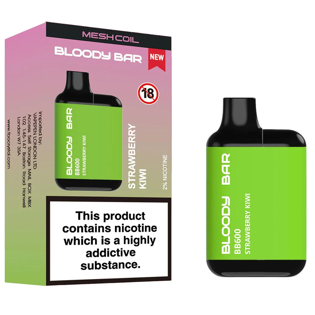 Bloody Bar BB600 Puffs Prefilled Pod Kit | Only £3.99 | Any 3 for £10