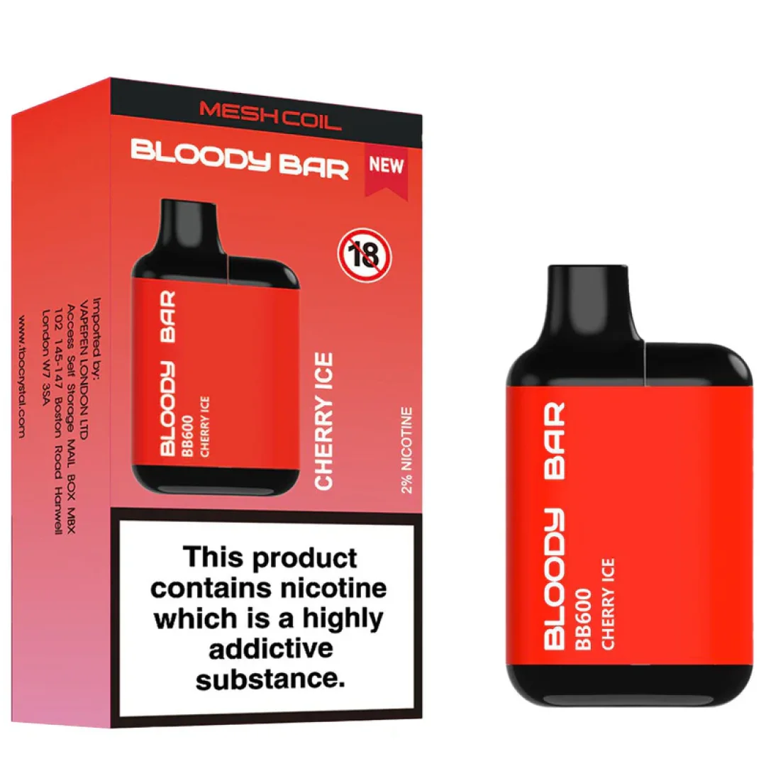Bloody Bar BB600 Puffs Prefilled Pod Kit | Only £3.99 | Any 3 for £10