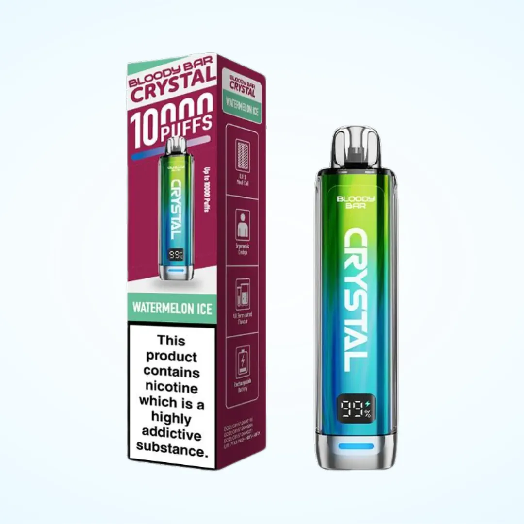 Bloody Bar Crystal 10000 Puffs Vape | Only £7.99 | Any 3 for £21