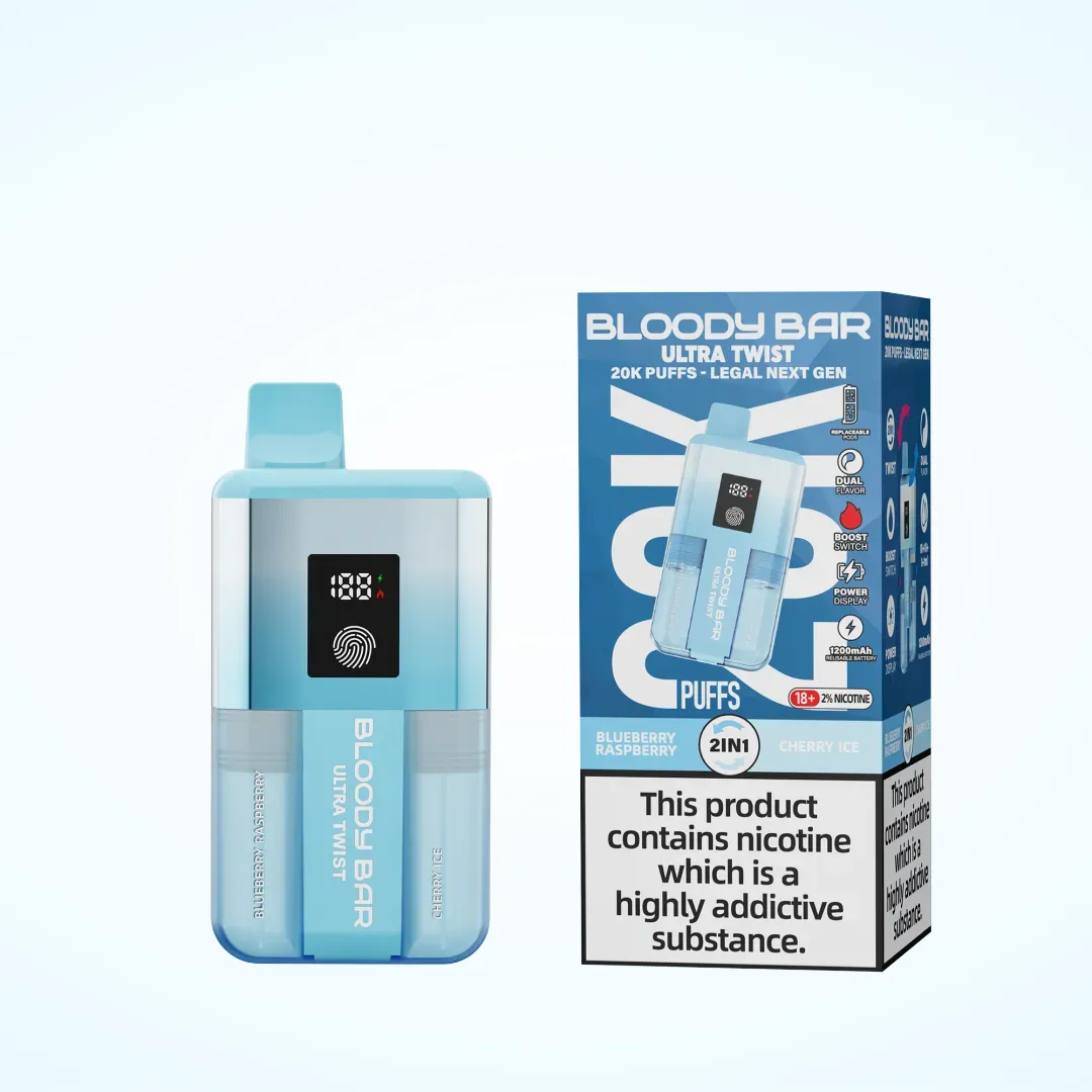 Bloody Bar Ultra Twist 20K Puffs Prefilled Pod Kit | Only £11.49