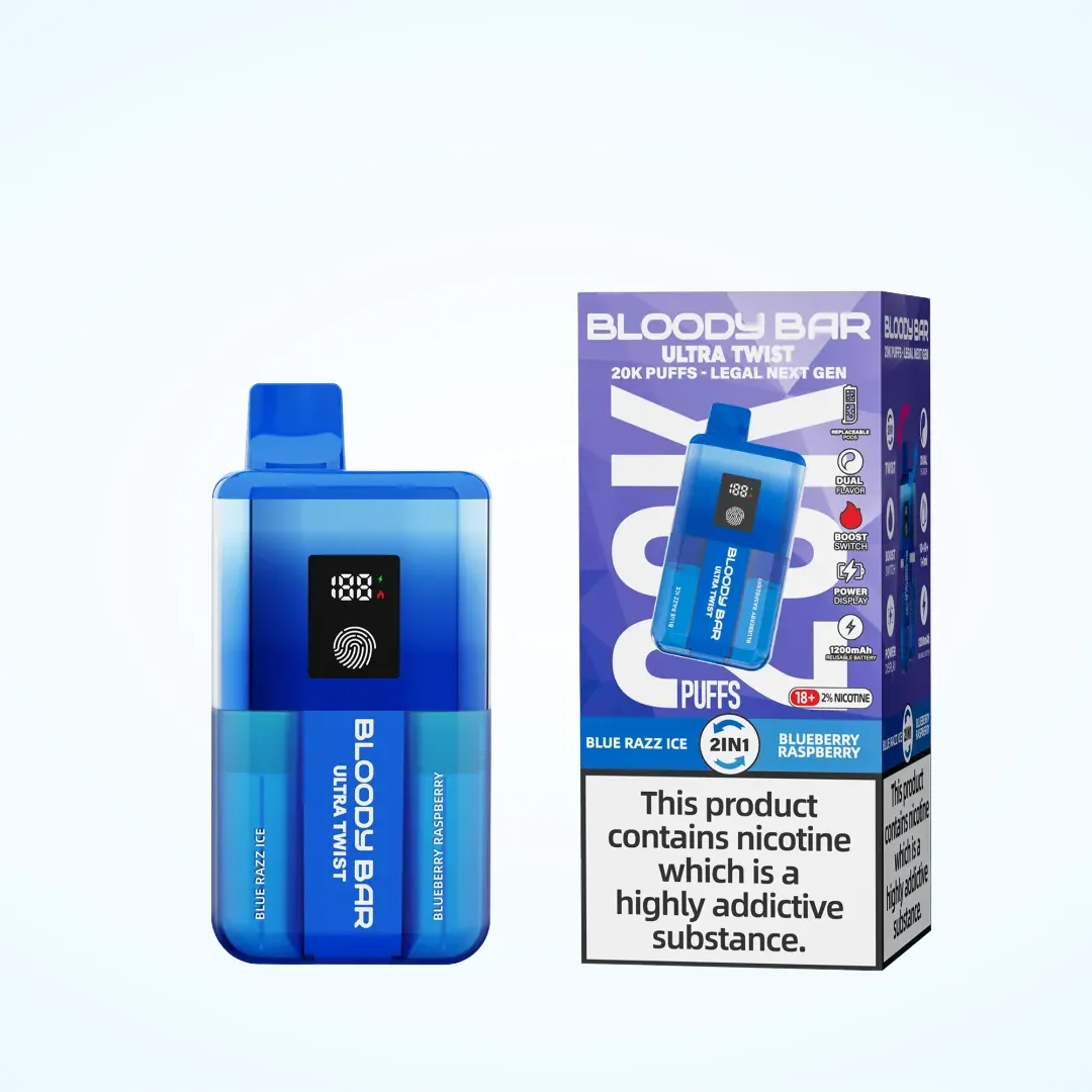 Bloody Bar Ultra Twist 20K Puffs Prefilled Pod Kit | Only £11.49