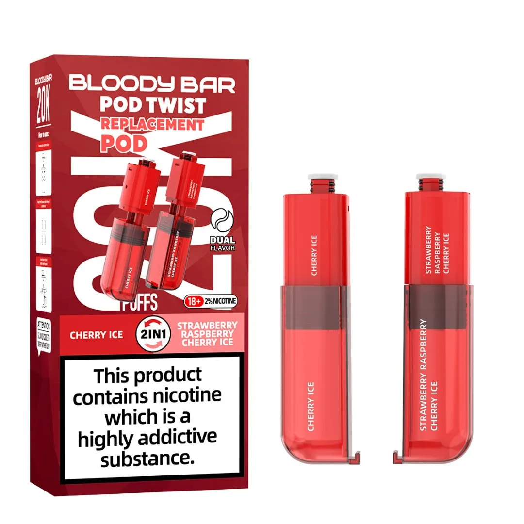 Bloody Bar Ultra Twist 20K Refill Pods | Only £7.99 | Any 3 for £21