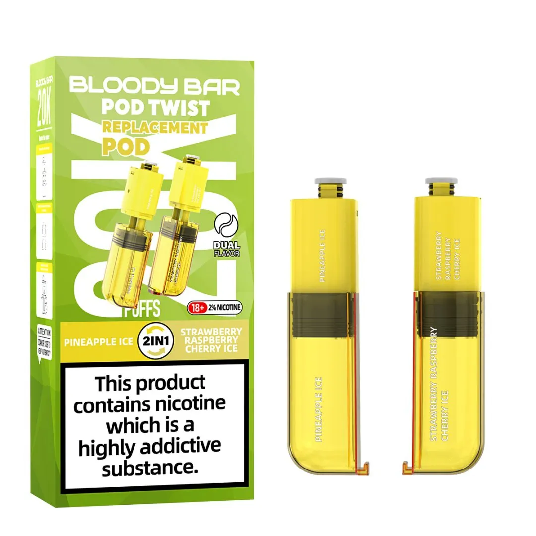 Bloody Bar Ultra Twist 20K Refill Pods | Only £7.99 | Any 3 for £21