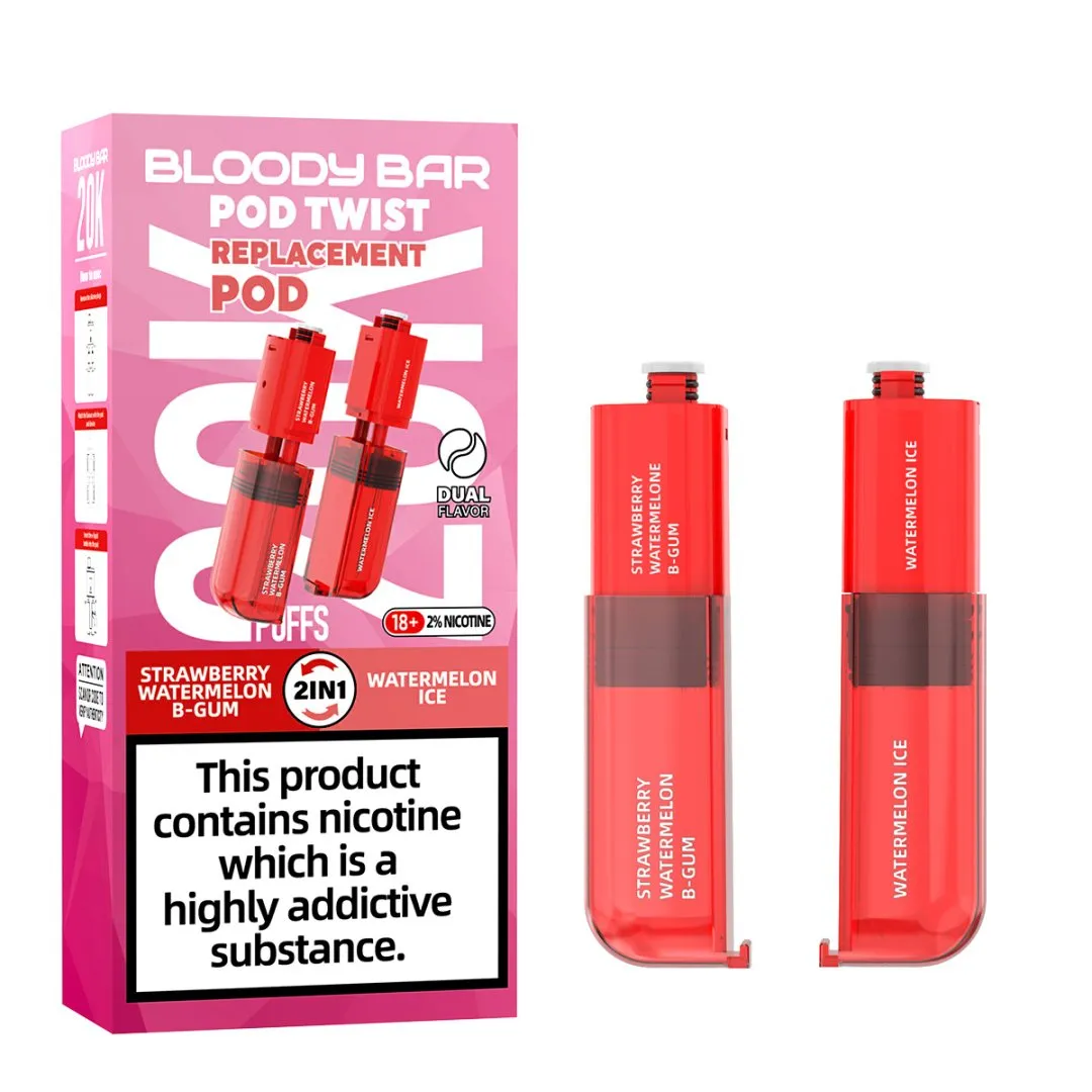 Bloody Bar Ultra Twist 20K Refill Pods | Only £7.99 | Any 3 for £21