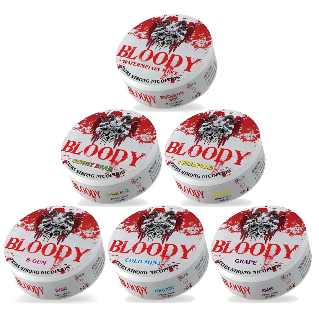 Bloody Nicotine Pouches | Only £3.99 | Any 3 for £9