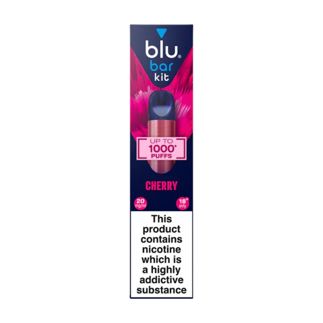 Blu Bar 1000 Puffs Prefilled Vape Kit | Only £6.99 | Any 3 for £18