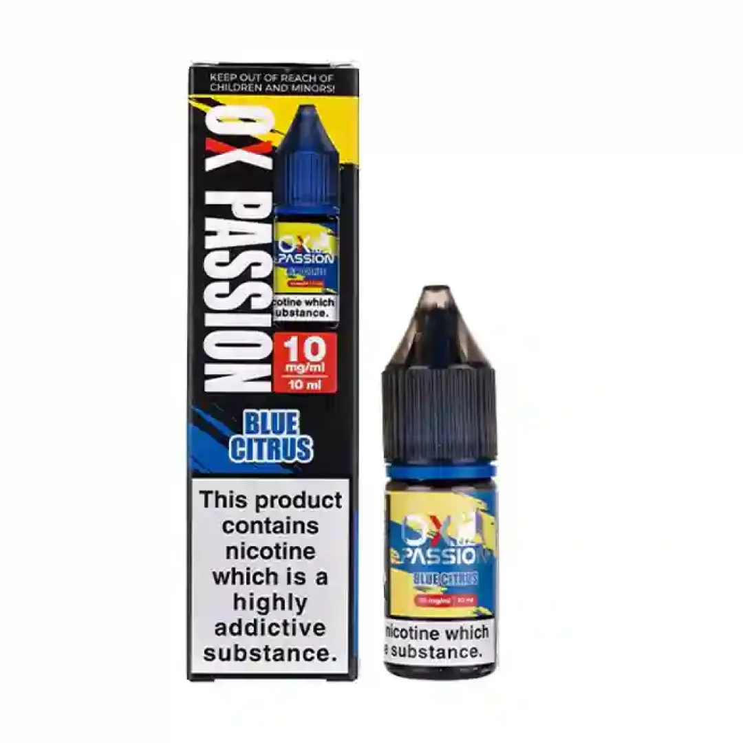 Blue Citrus Nic Salt E-Liquid by Oxva Ox Passion