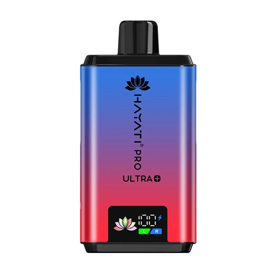 Blue Razz Cherry Hayati Pro Ultra Plus 25000 Puffs Prefilled Vape Kit