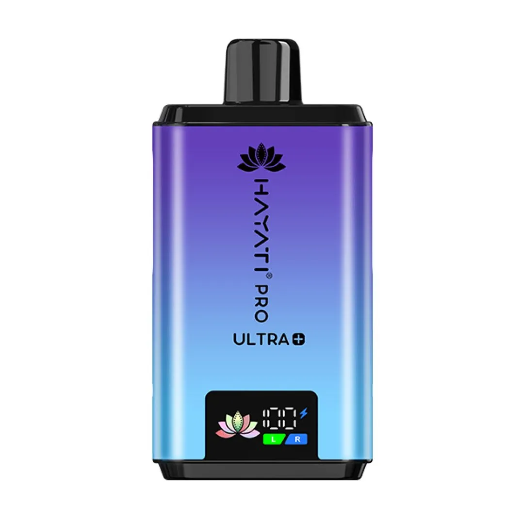 Blueberry Raspberry Hayati Pro Ultra Plus 25000 Puffs Prefilled Vape Kit