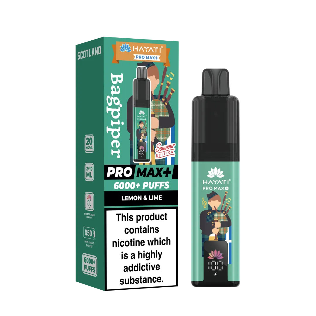 Box of 10 Hayati Pro Max Plus 6000 Puffs Prefilled Vape Kit | Only £76.99
