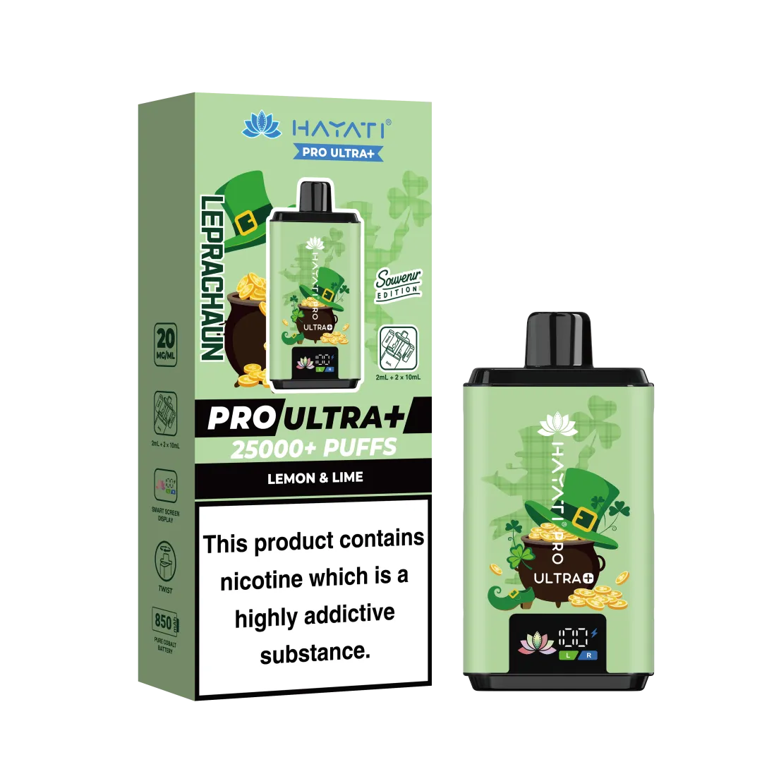 Box of 10 Hayati Pro Ultra Plus 25000 Puffs Vape Kit | Only £109.99