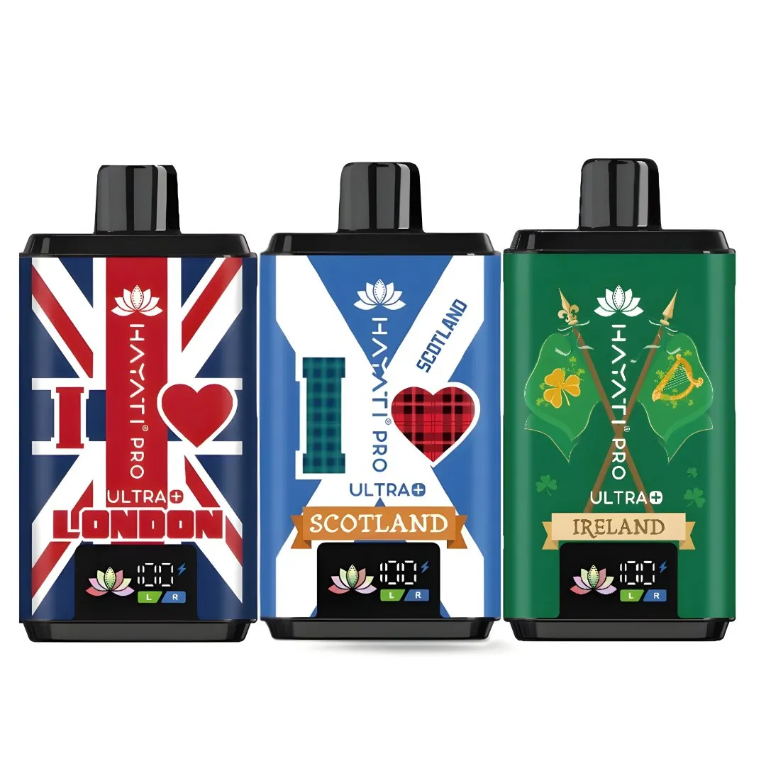 Box of 10 Hayati Pro Ultra+ 25K Puffs Souvenir Edition Kit | Only £109.99