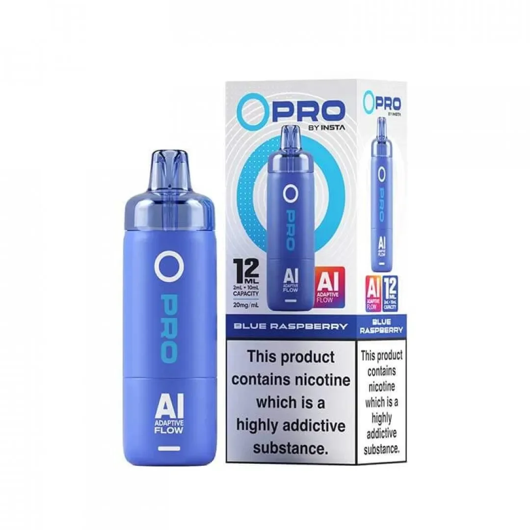 Box of 10 INSTA O Pro 10K Puffs Prefilled Pod Kit