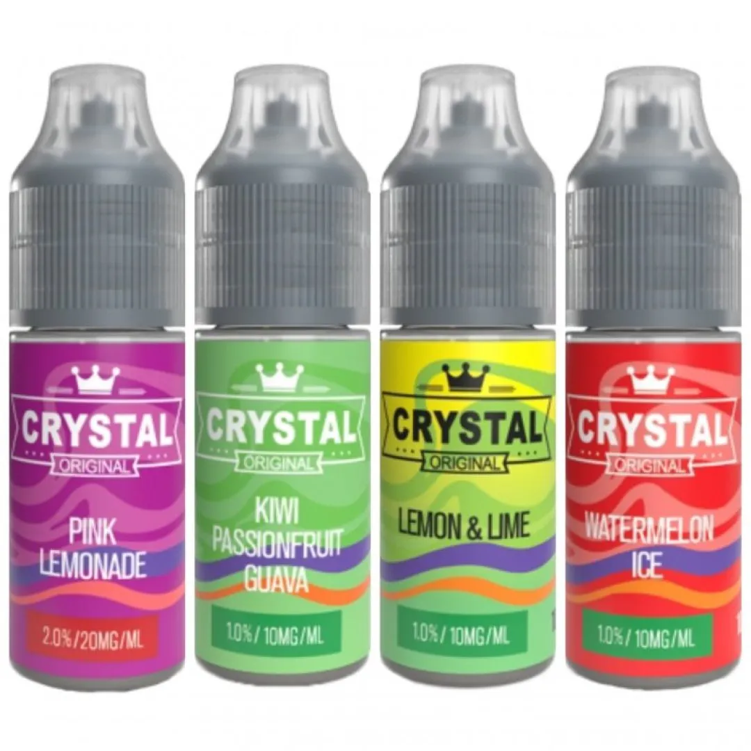 Box of 10 SKE Crystal Nic Salt 10ml | Only £19.99