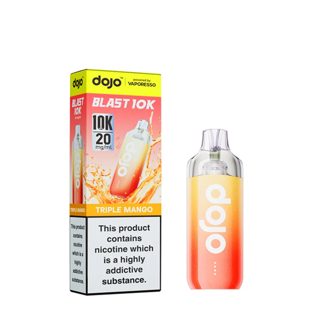 Box of 5 / Box of 10 Vaporesso Dojo Blast 10K Puffs Prefilled Pod Kit