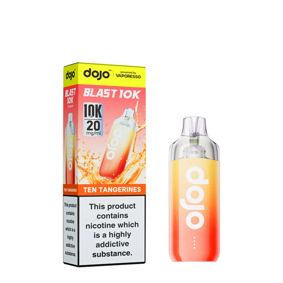 Box of 5 / Box of 10 Vaporesso Dojo Blast 10K Puffs Prefilled Pod Kit