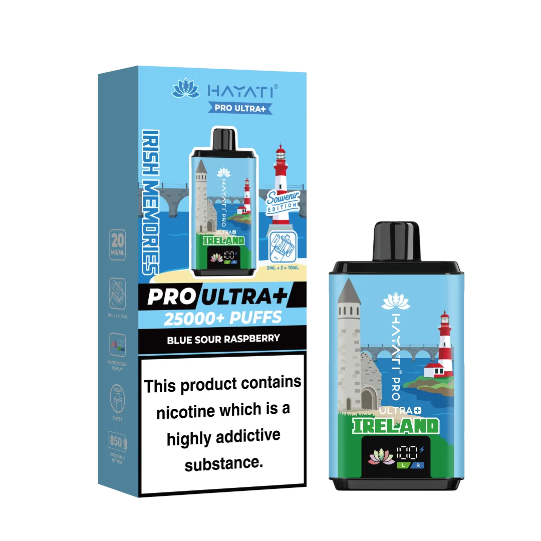 Box of 5 Hayati Pro Ultra Plus 25000 Puffs Vape Kit | Only £54.99