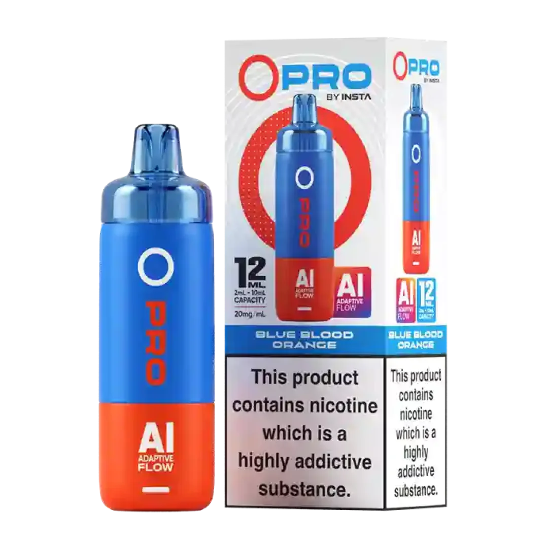 Box of 5 INSTA O Pro 10K Puffs Prefilled Pod Kit