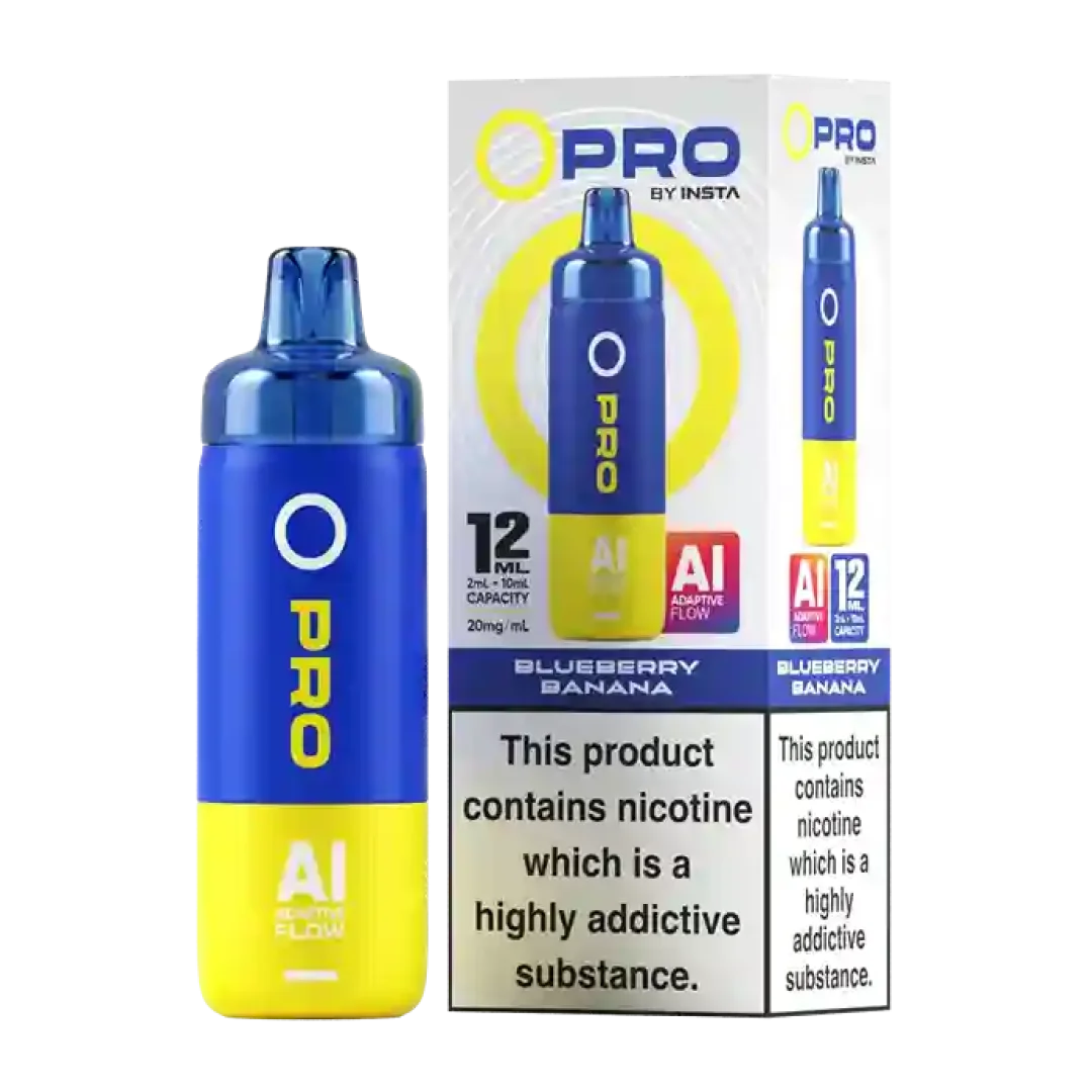 Box of 5 INSTA O Pro 10K Puffs Prefilled Pod Kit