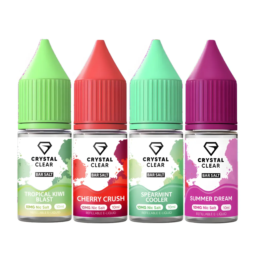 Crystal Clear Nic Salt 10ml | Any 5 for £10