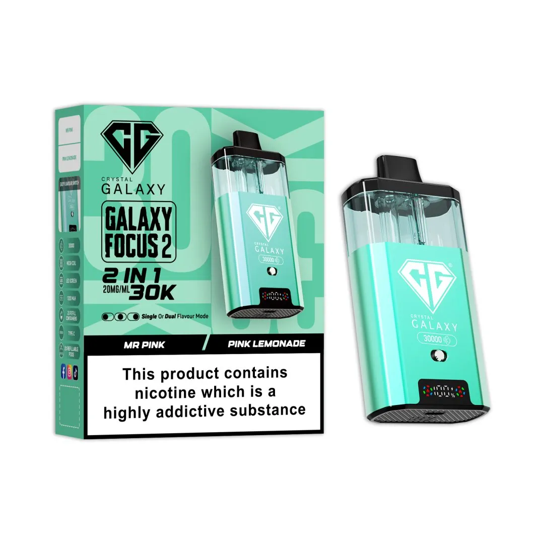 Crystal Galaxy Focus 2 30K Puffs Prefilled Pod Kit | Only £14.99 | Any 3 for £36