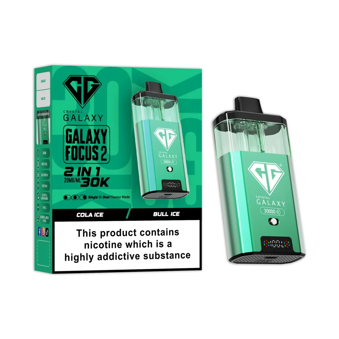 Crystal Galaxy Focus 2 30K Puffs Prefilled Pod Kit | Only £14.99 | Any 3 for £36