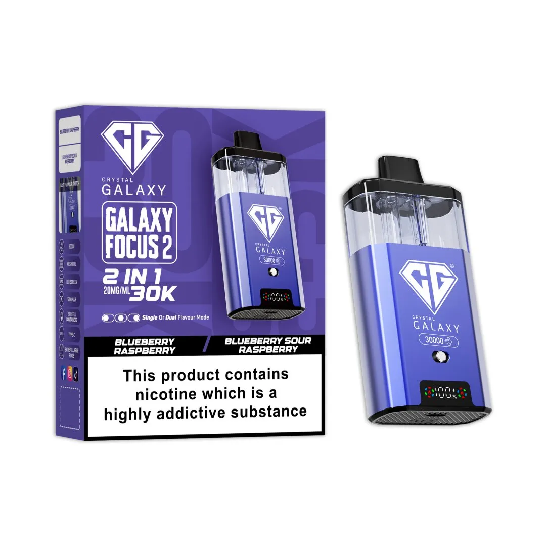 Crystal Galaxy Focus 2 30K Puffs Prefilled Pod Kit | Only £14.99 | Any 3 for £36