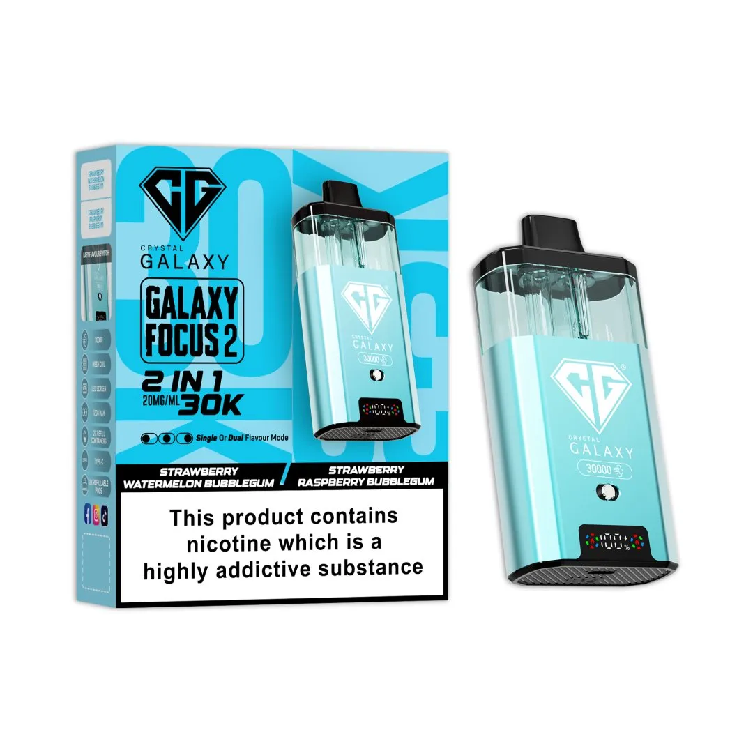 Crystal Galaxy Focus 2 30K Puffs Prefilled Pod Kit | Only £14.99 | Any 3 for £36