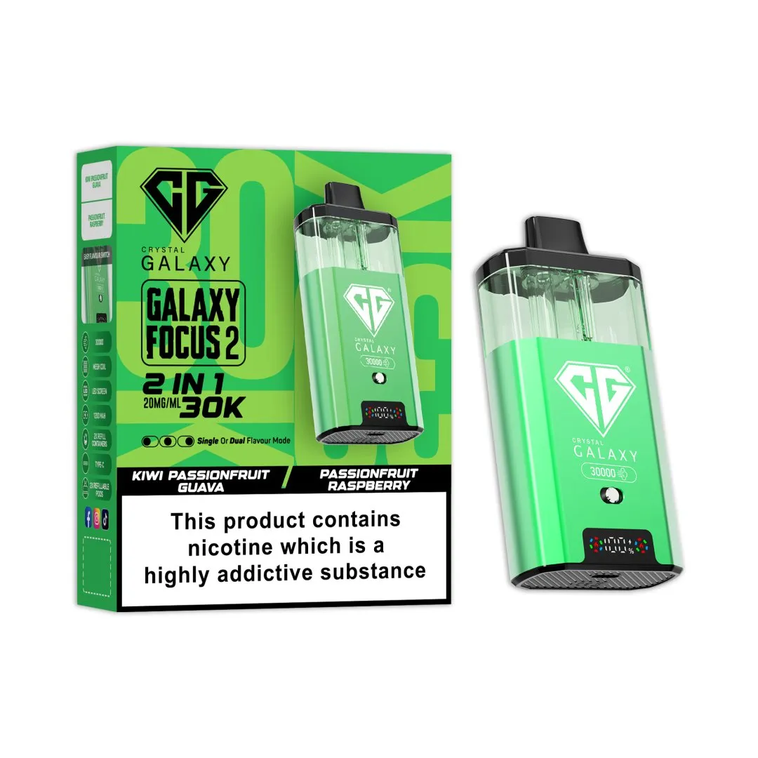 Crystal Galaxy Focus 2 30K Puffs Prefilled Pod Kit | Only £14.99 | Any 3 for £36