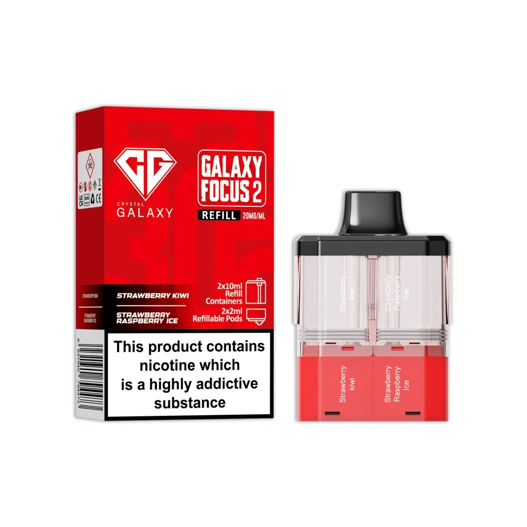 Crystal Galaxy Focus 2 30K Refill Pods | Only £7.99 | Any 3 for £21