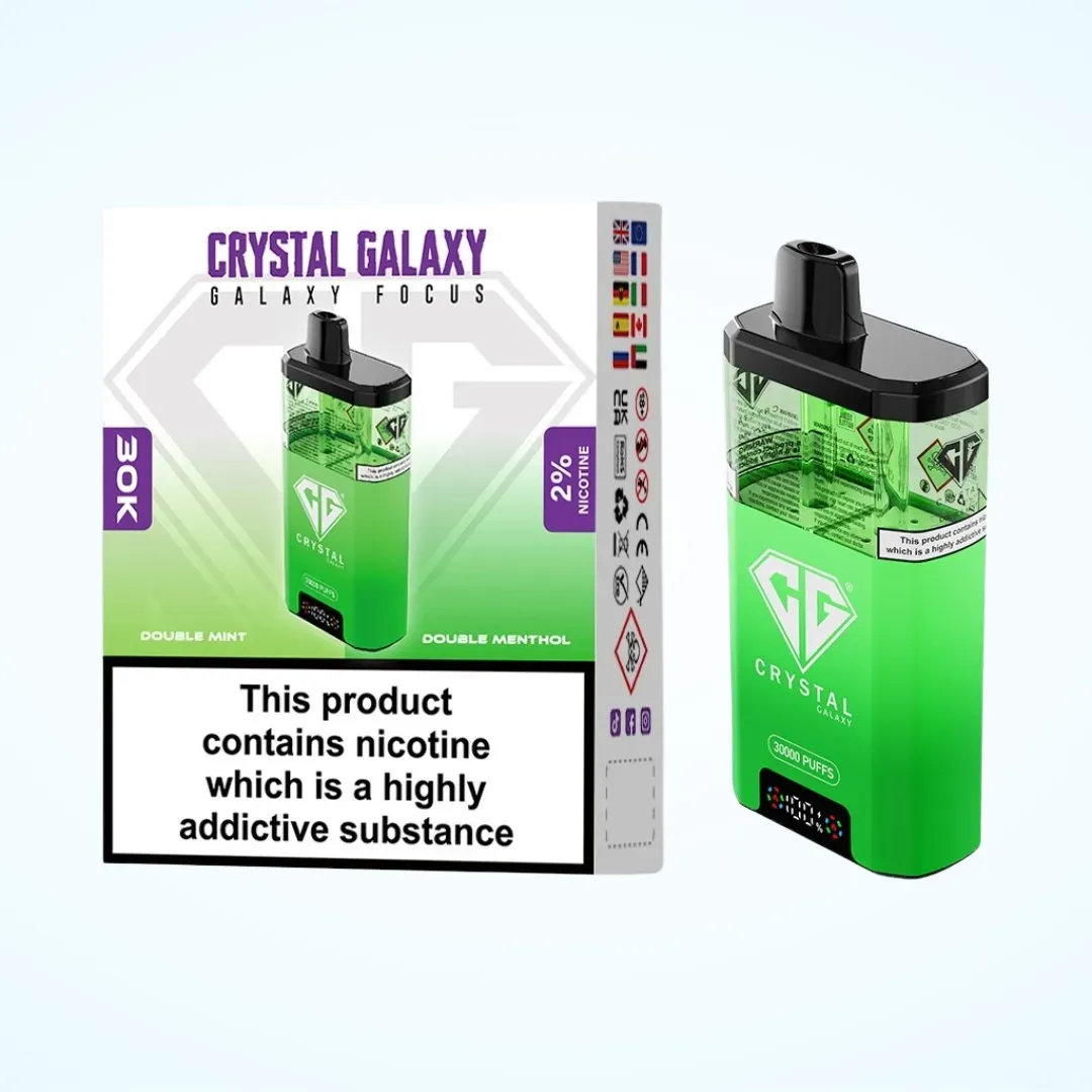 Crystal Galaxy Focus 30K Puffs Vape | Only £8.99 | Buy 3 for £24