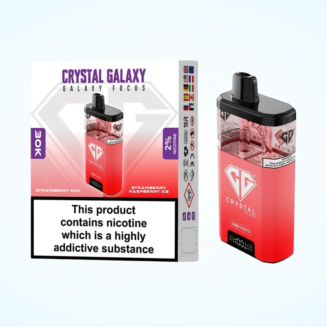 Crystal Galaxy Focus 30K Puffs Vape | Only £8.99 | Buy 3 for £24