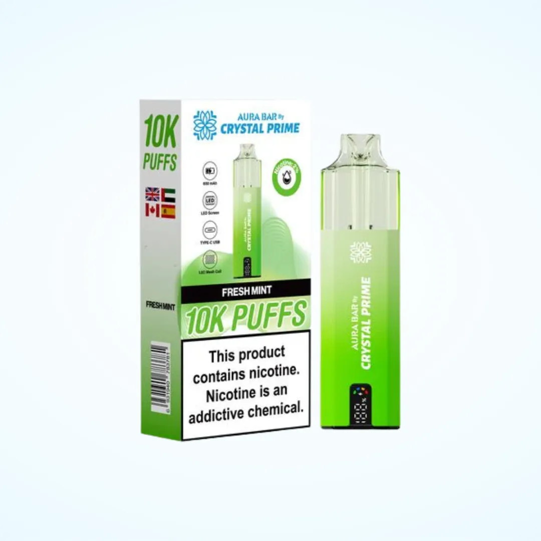 Crystal Prime 10000 Puffs Vape | Only £9.99 | Any 3 for £27