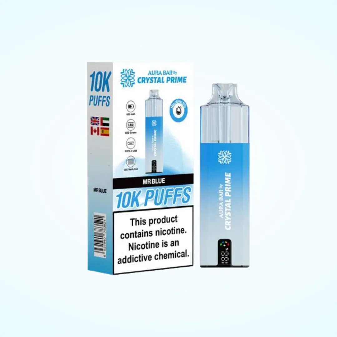 Crystal Prime 10000 Puffs Vape | Only £9.99 | Any 3 for £27