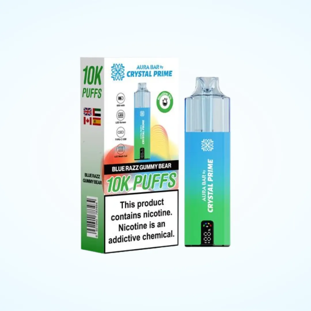 Crystal Prime 10000 Puffs Vape | Only £9.99 | Any 3 for £27