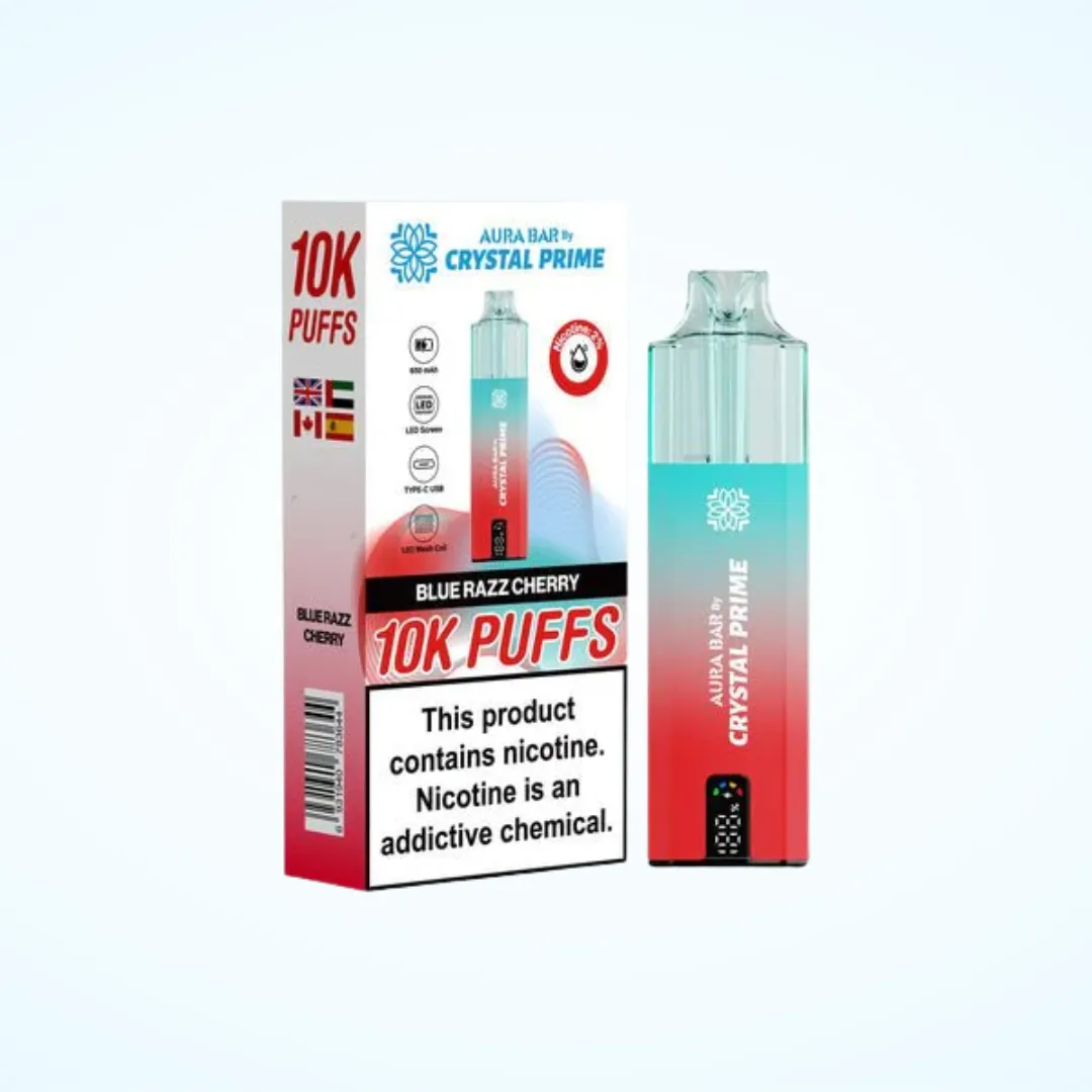 Crystal Prime 10000 Puffs Vape | Only £9.99 | Any 3 for £27