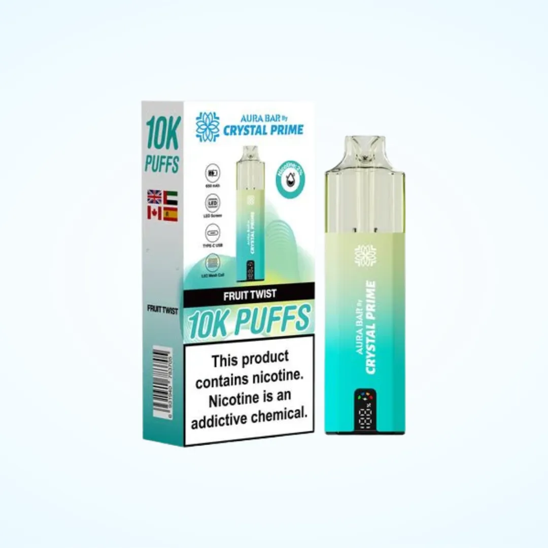 Crystal Prime 10000 Puffs Vape | Only £9.99 | Any 3 for £27