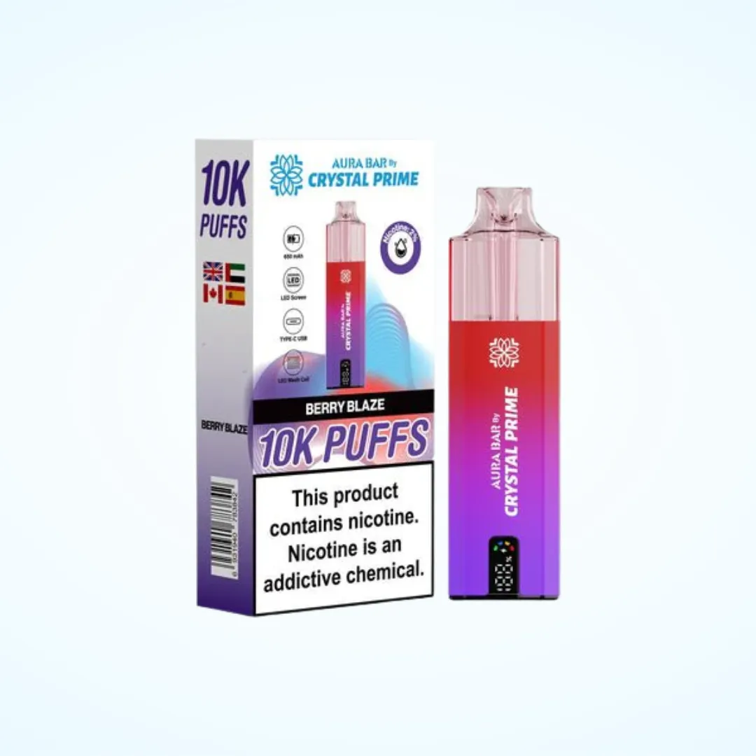 Crystal Prime 10000 Puffs Vape | Only £9.99 | Any 3 for £27