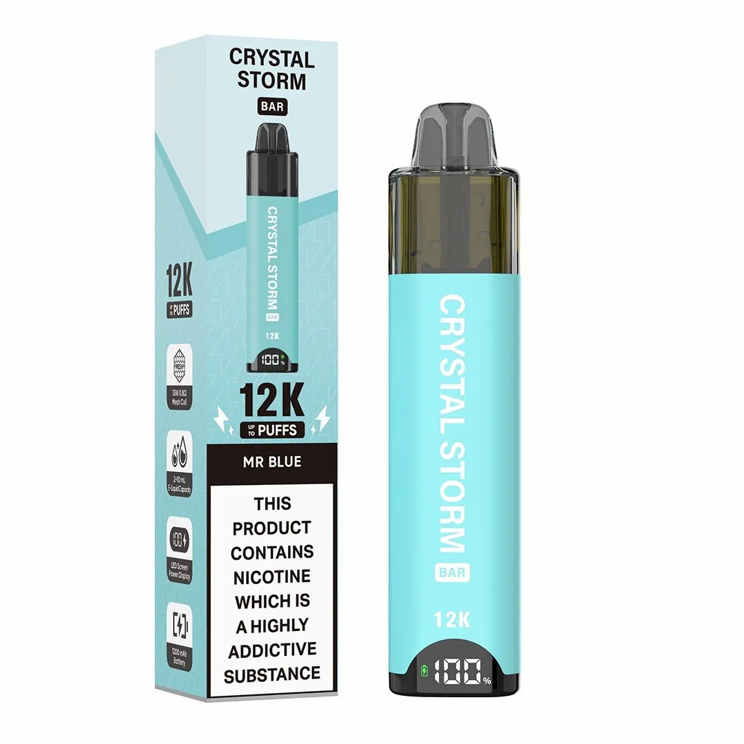 Crystal Storm 12K Puffs Prefilled Pod Kit | Only £7.99 | Any 3 for £21