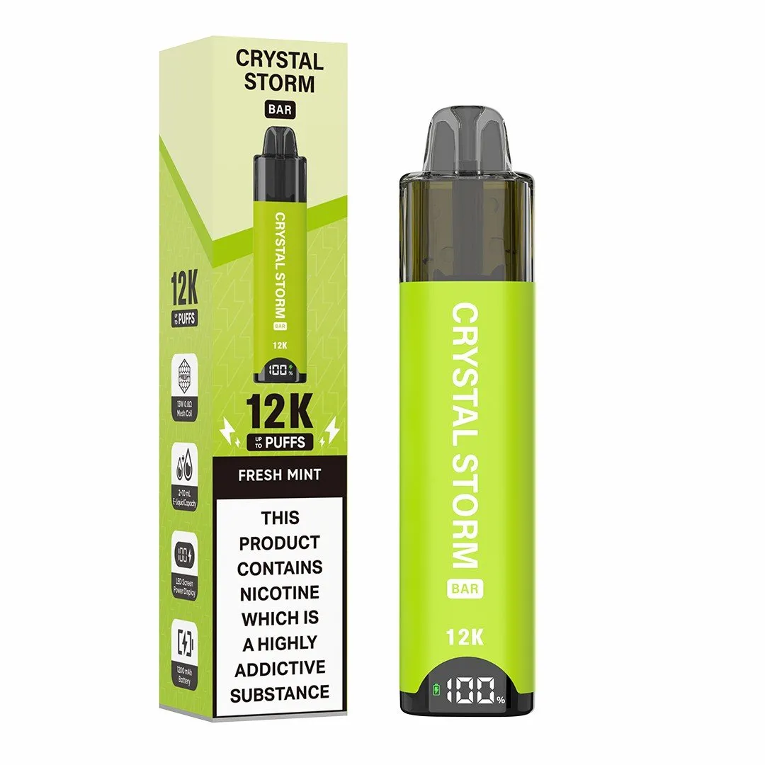 Crystal Storm 12K Puffs Prefilled Pod Kit | Only £7.99 | Any 3 for £21