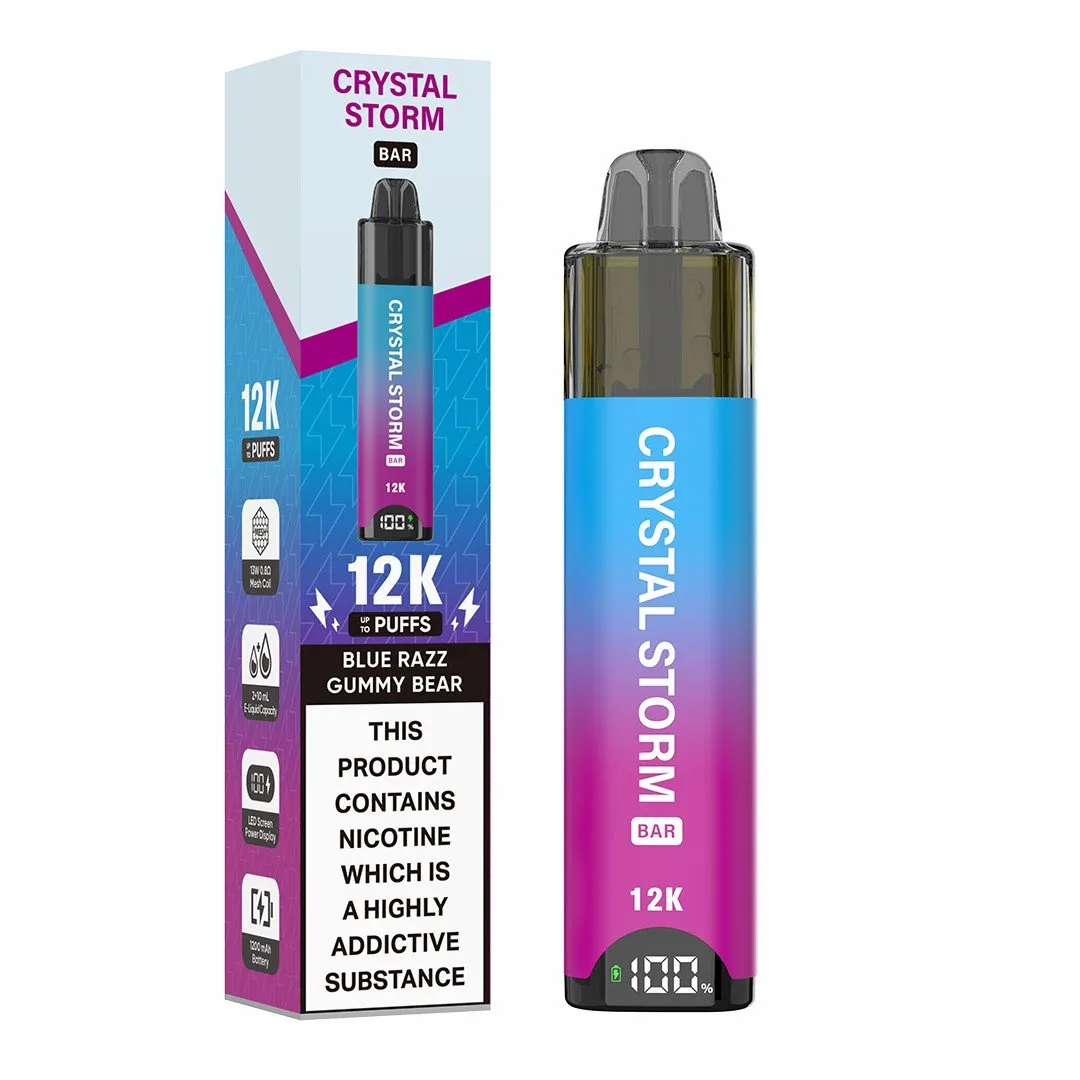 Crystal Storm 12K Puffs Prefilled Pod Kit | Only £7.99 | Any 3 for £21