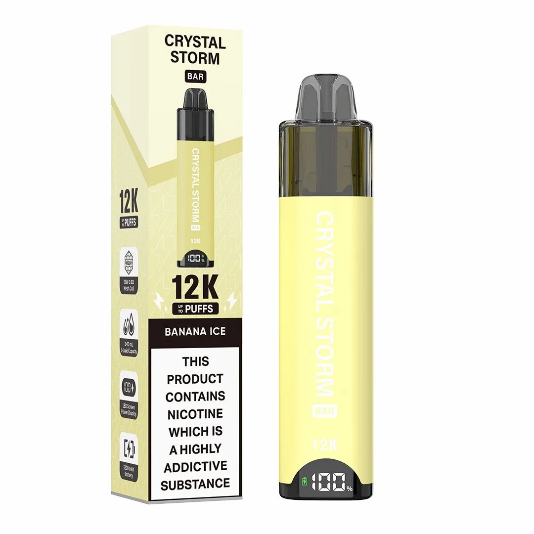Crystal Storm 12K Puffs Prefilled Pod Kit | Only £7.99 | Any 3 for £21
