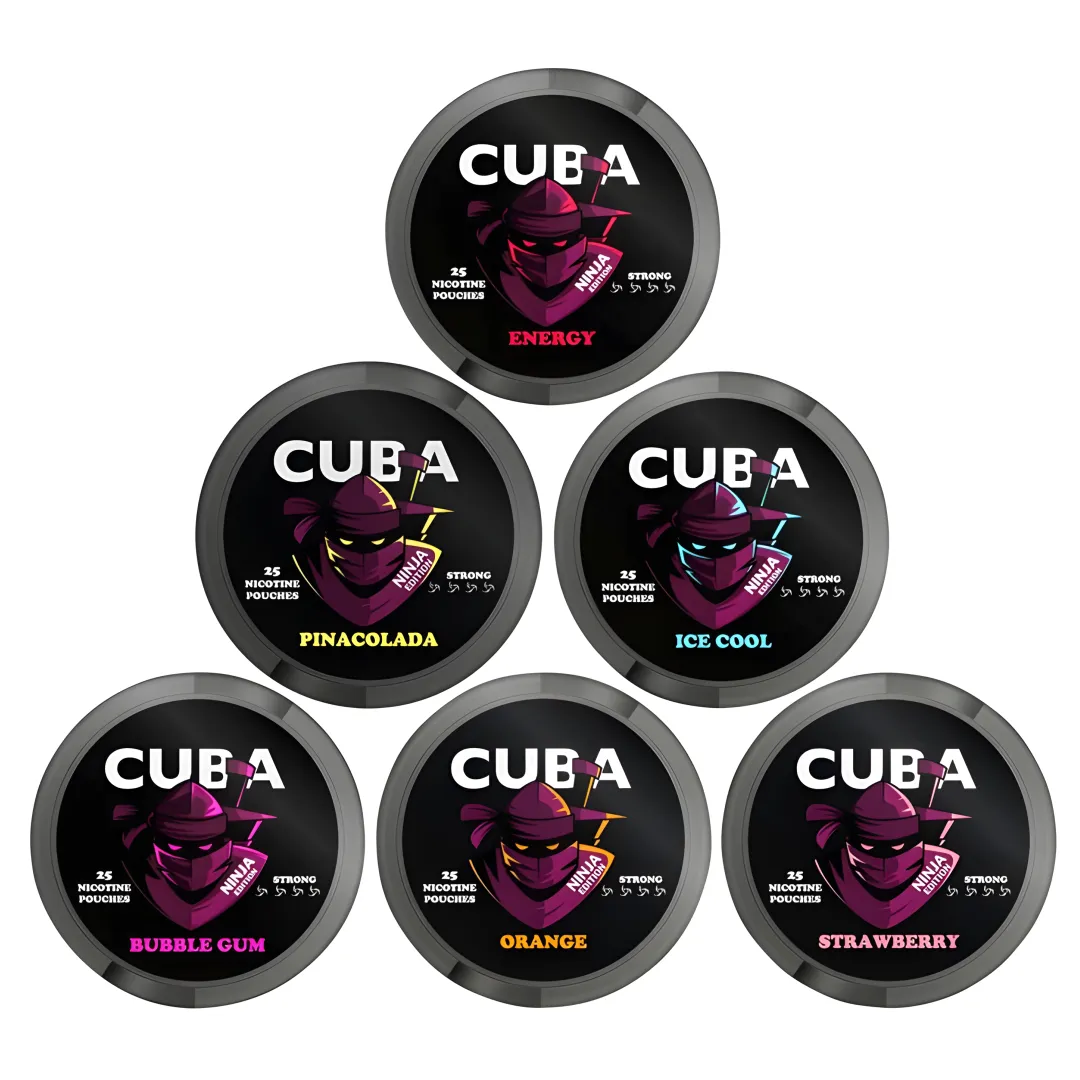 Cuba Ninja Edition Nicotine Pouches | Only £3.99 | Any 3 for £9